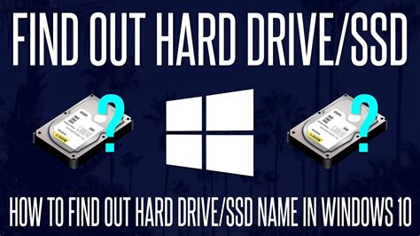 how to check ssd name